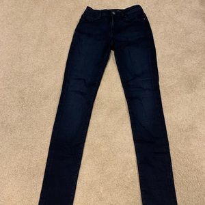 Mavi Alexa dark skinny jeans.  27x32.